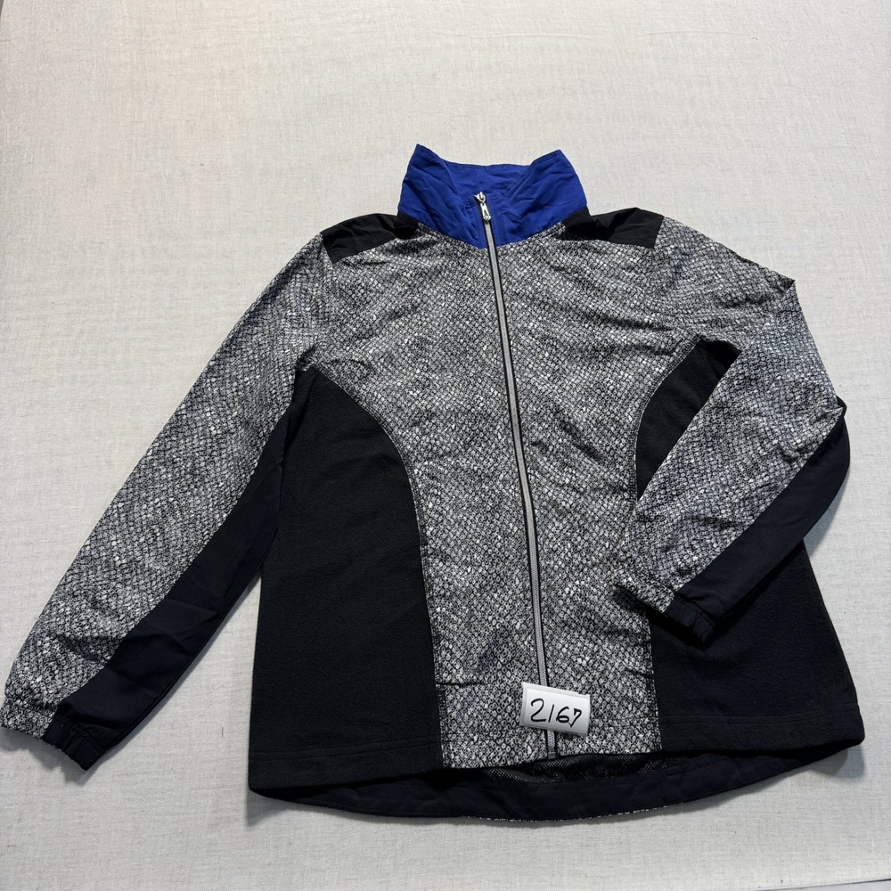 Threehearts Track Jacket Womens Sz M Color Block New‎ Without Tags